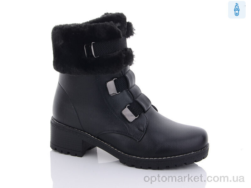 Купить Черевики жіночі D8 Коронате чорний, фото 1