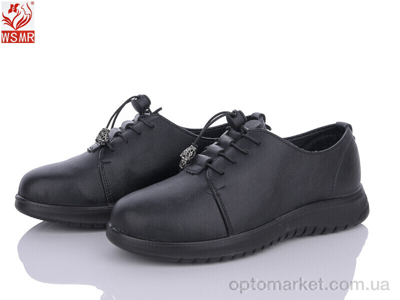 Купить Туфлі жіночі D833-1 WSMR чорний, фото 1