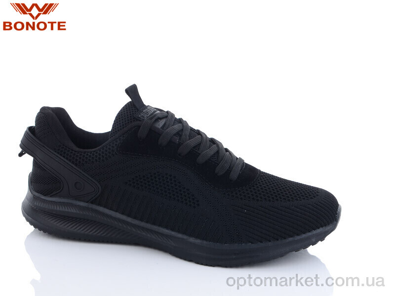 Купить Кросівки чоловічі D8981-1 Bonote чорний, фото 1