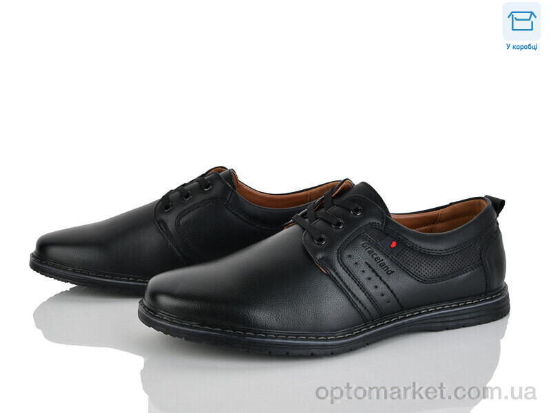 Купить Туфлі чоловічі D90-6C Nasite чорний, фото 1