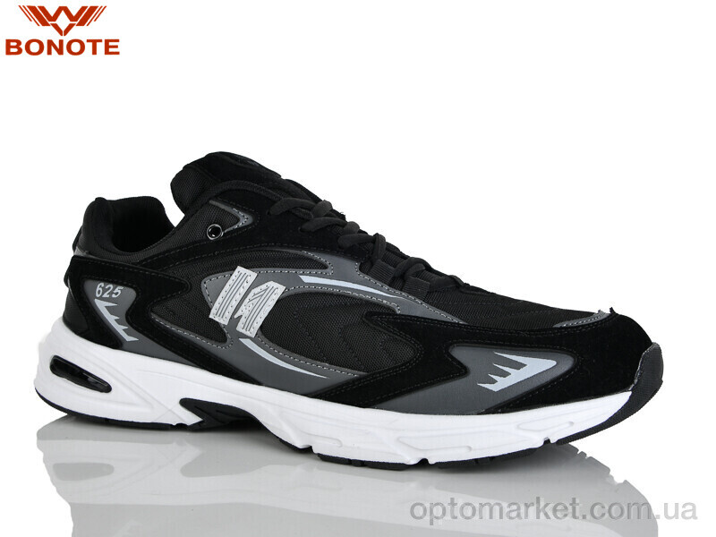 Купить Кросівки чоловічі D9136-3 Bonote чорний, фото 1