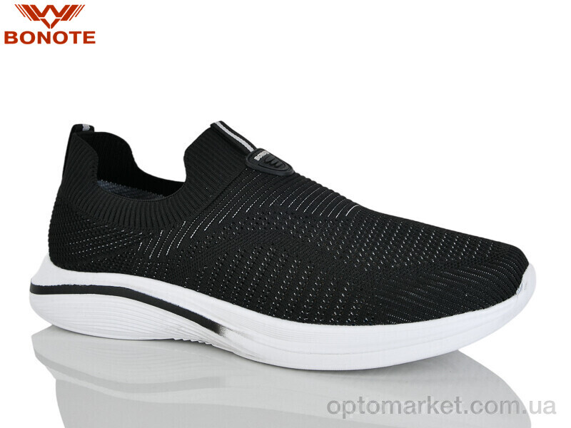 Купить Кросівки чоловічі D9178-2 Bonote чорний, фото 1