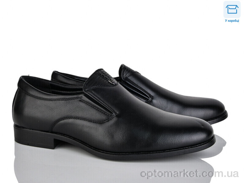 Купить Туфлі чоловічі D97-2C Nasite чорний, фото 1