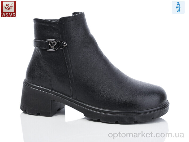 Купить Черевики жіночі D97 WSMR чорний, фото 1