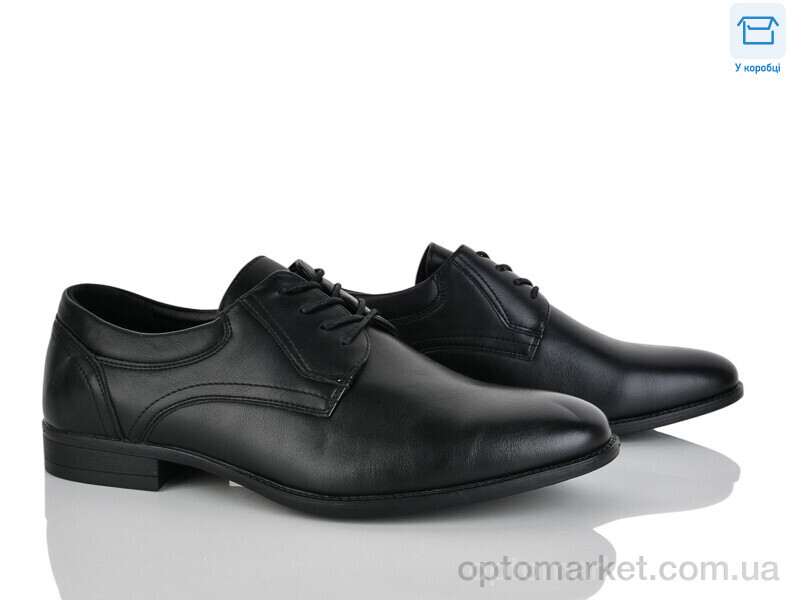 Купить Туфлі чоловічі D98-11C Nasite чорний, фото 1