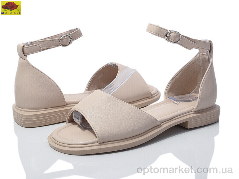 Купить Босоніжки жіночі D98-3 Mei De Li бежевий, фото 1