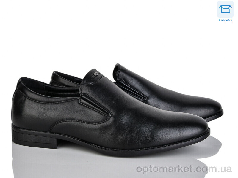 Купить Туфлі чоловічі D98-5C Nasite чорний, фото 1