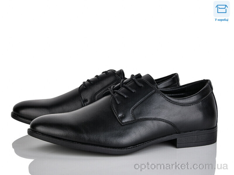 Купить Туфлі чоловічі D98-8C Nasite чорний, фото 1