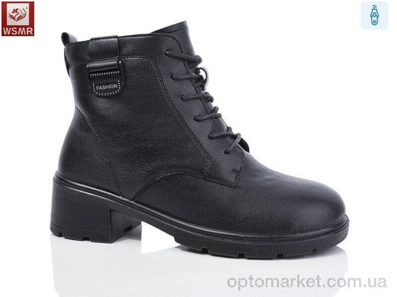 Купить Черевики жіночі D98 WSMR чорний, фото 1