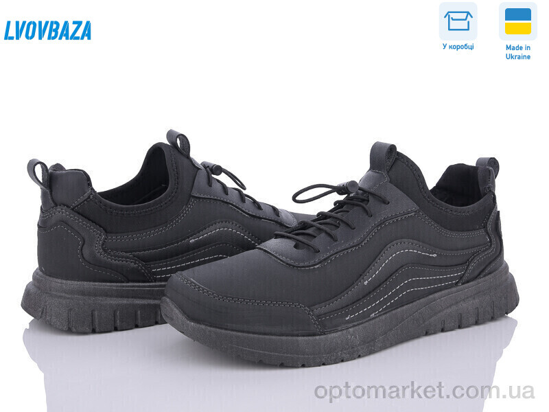 Купить Кросівки чоловічі Dago 24-02 чорний Dago чорний, фото 1