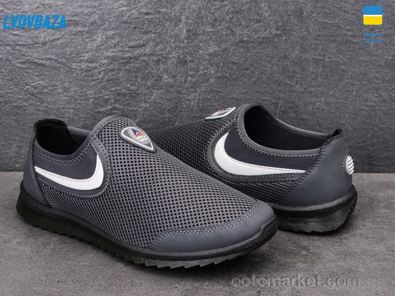 Купить Сліпони чоловічі Dago 2902 серый Dago сірий, фото 2