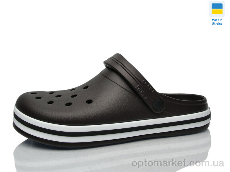 Купить Крокси чоловічі Даго M520 шоколад Dago коричневий, фото 1