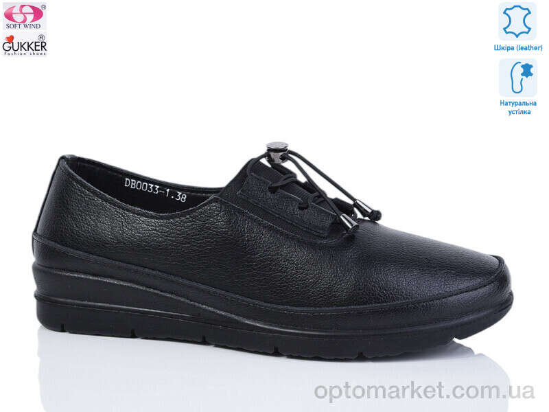 Купить Туфлі жіночі DB0033-1 Gukkcr чорний, фото 1
