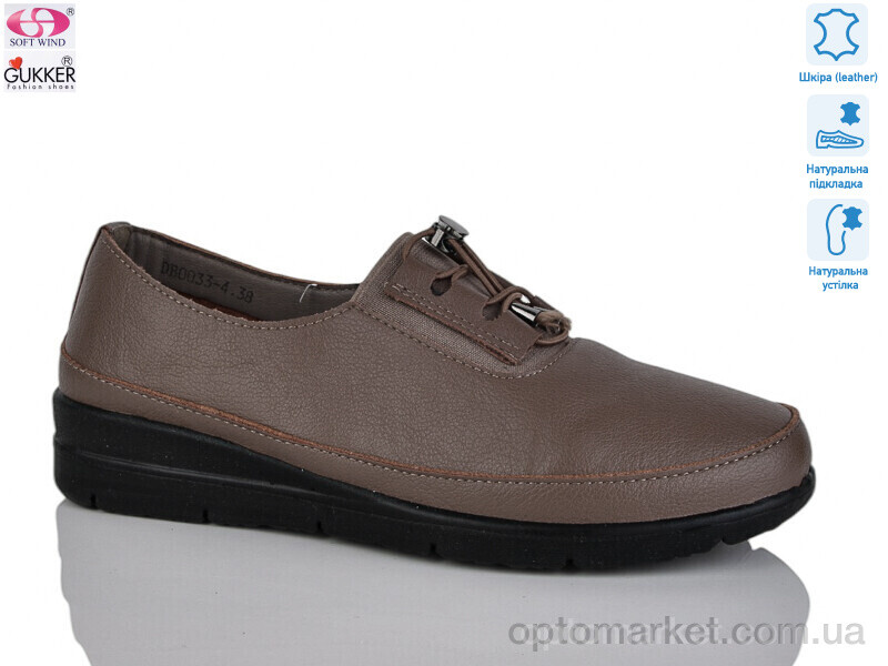 Купить Туфлі жіночі DB0033-4 Gukkcr коричневий, фото 1