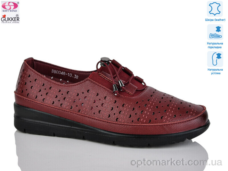 Купить Туфлі жіночі DB0048-10 Gukkcr червоний, фото 1