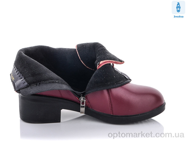 Купить Ботинки женские DB05-2 WSMR бордовый, фото 2