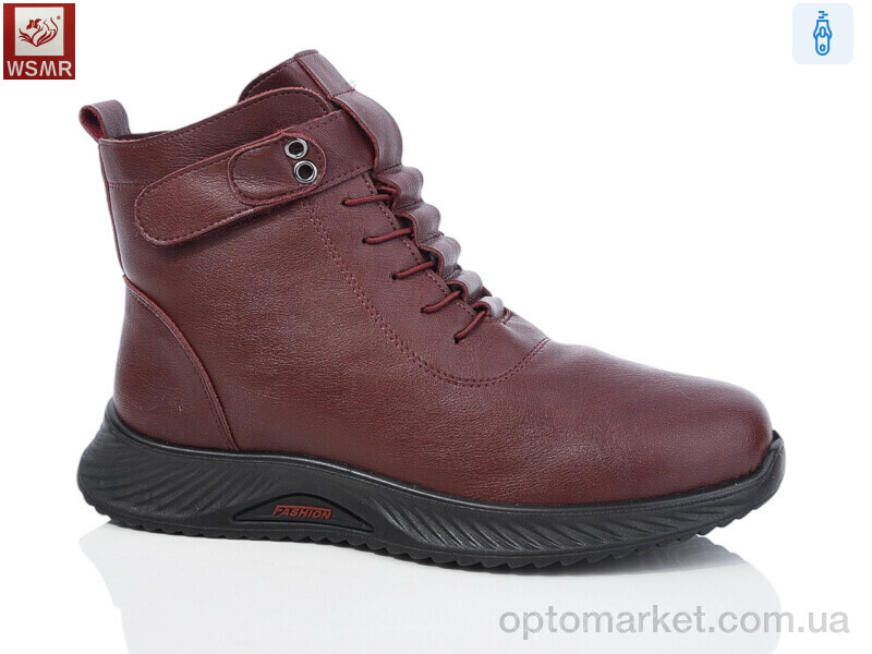 Купить Черевики жіночі DB08-2 WSMR бордовий, фото 1