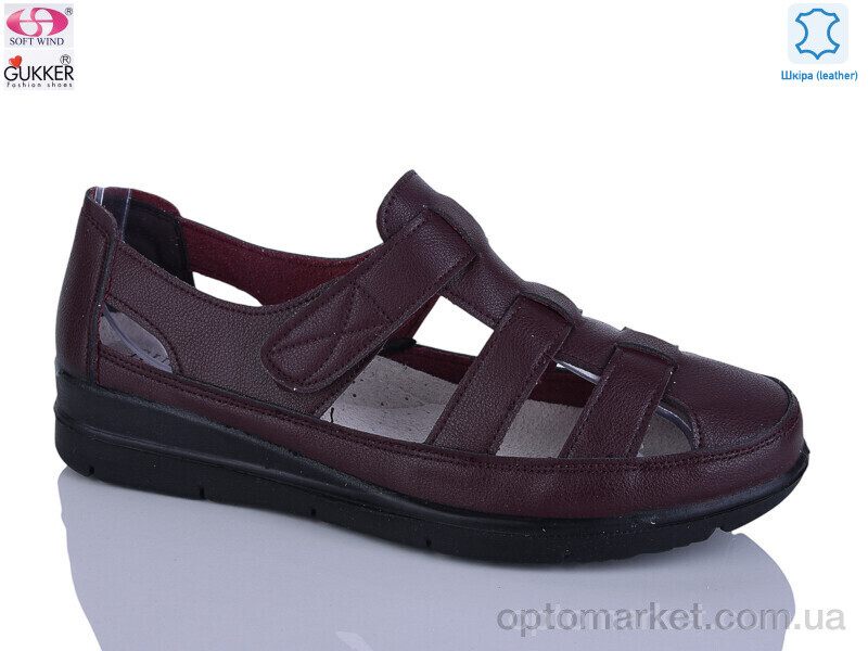 Купить Туфлі жіночі DB2155 Gukkcr бордовий, фото 1