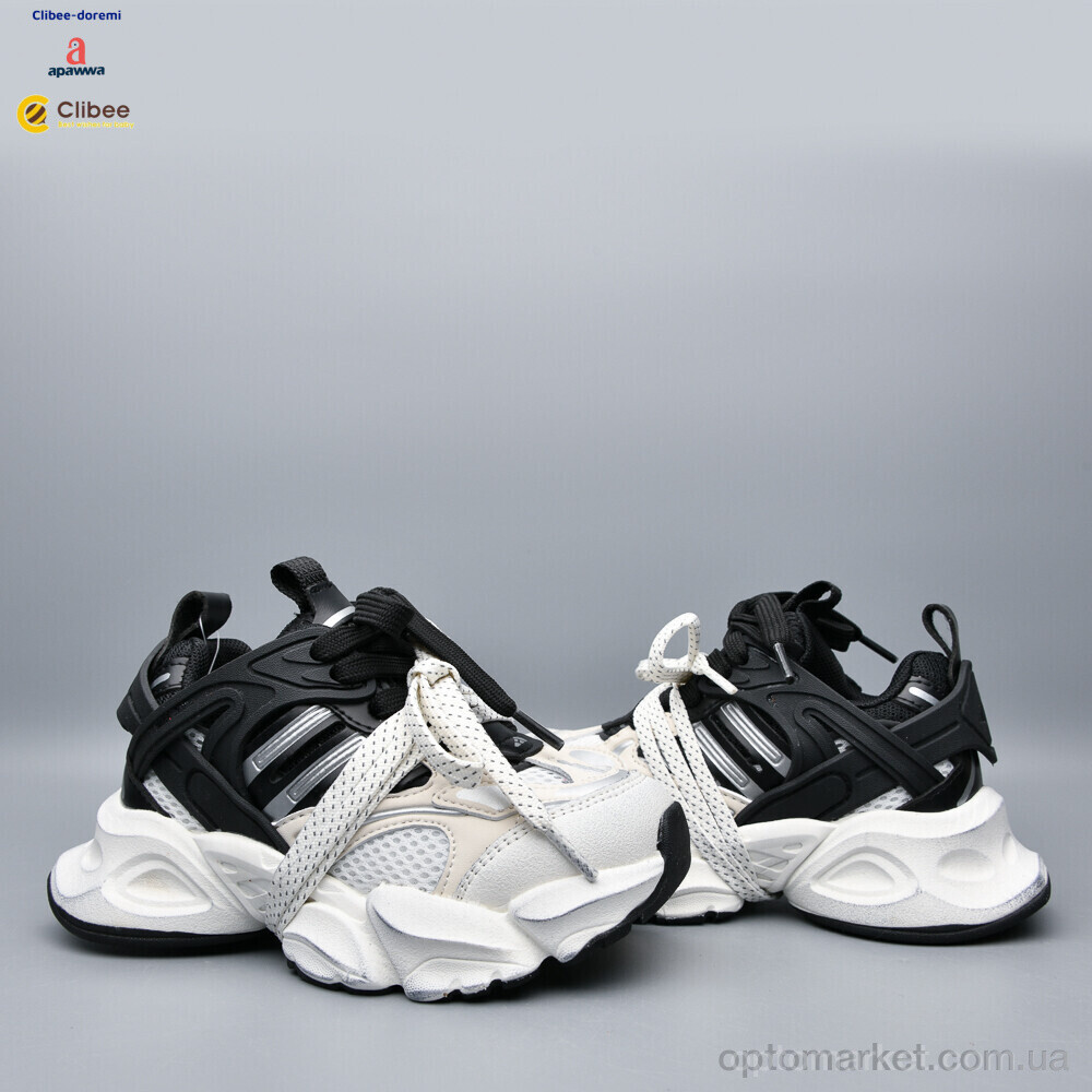 Купить Кросівки дитячі DB250501 white-black Apawwa білий, фото 2