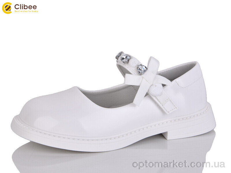 Купить Туфлі дитячі DB637-2 Clibee білий, фото 1