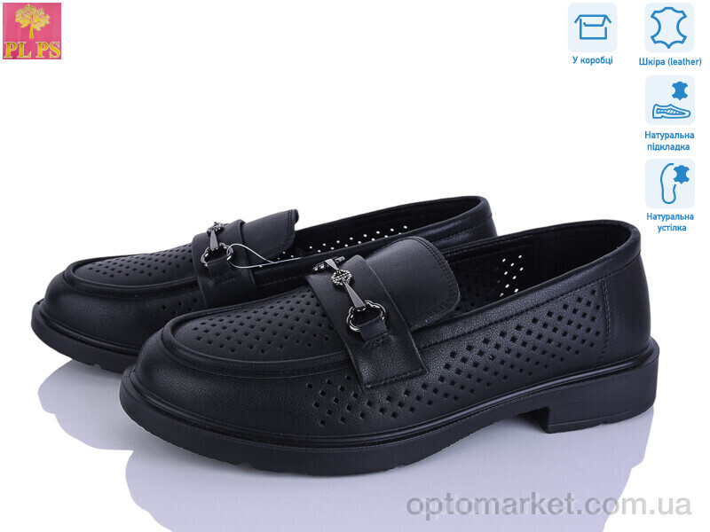 Купить Туфлі жіночі DBB13-1 PLPS чорний, фото 1