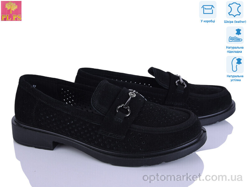 Купить Туфлі жіночі DBB13-2 PLPS чорний, фото 1