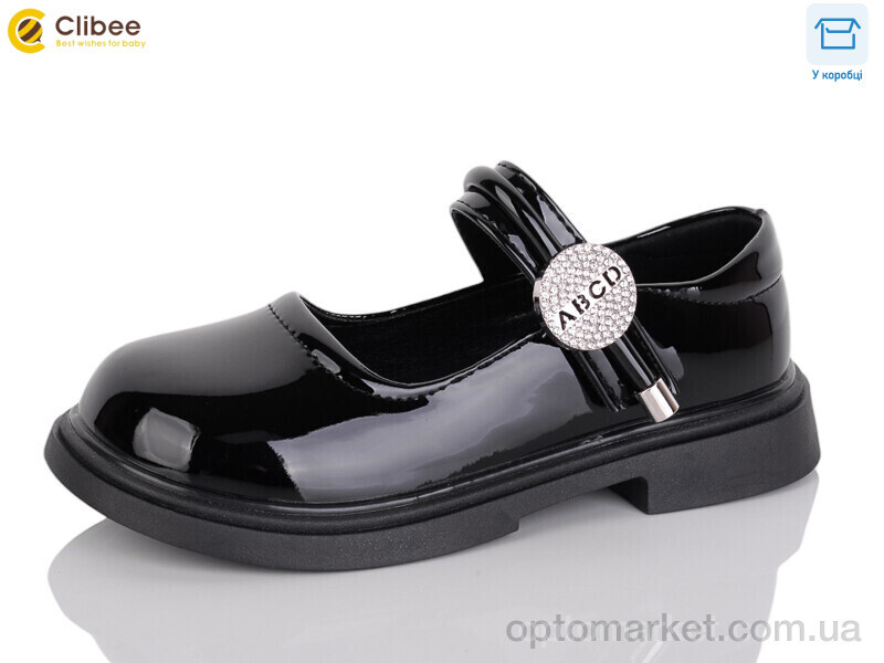Купить Туфлі дитячі DC616 black Clibee чорний, фото 1