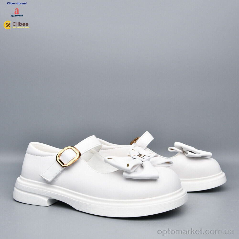 Купить Туфлі дитячі DC655 white Apawwa білий, фото 2