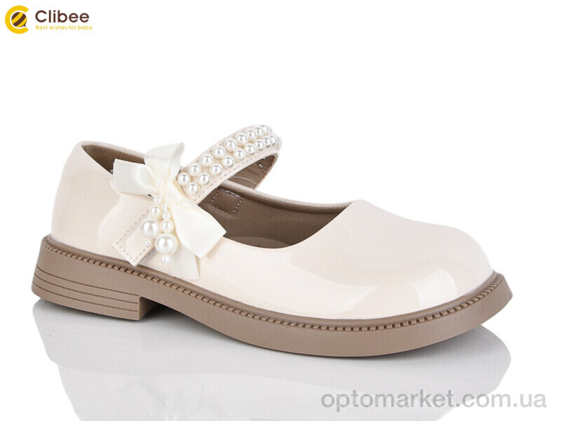 Купить Туфлі дитячі DC662 biege Clibee бежевий, фото 1