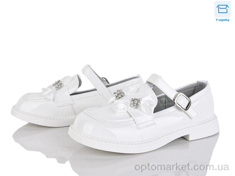 Купить Туфлі дитячі DC667-2 Clibee білий, фото 1