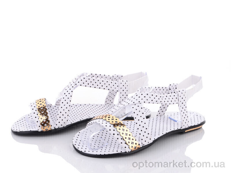 Купить Босоніжки жіночі DF001-7 Demur білий, фото 1