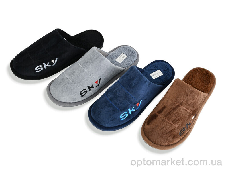 Купить Капці чоловічі DF2513 mix Alex мікс, фото 1