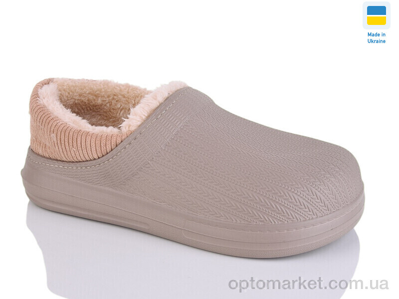 Купить Галоші жіночі DH651 капучино Gipanis коричневий, фото 1