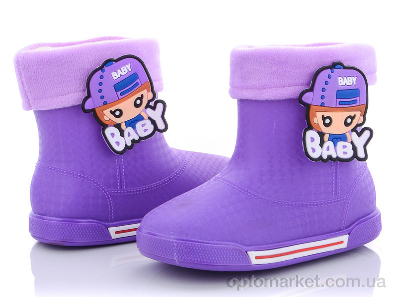 Купить Гумове взуття дитячі DHMY1 фиолетовый Class Shoes фіолетовий, фото 1