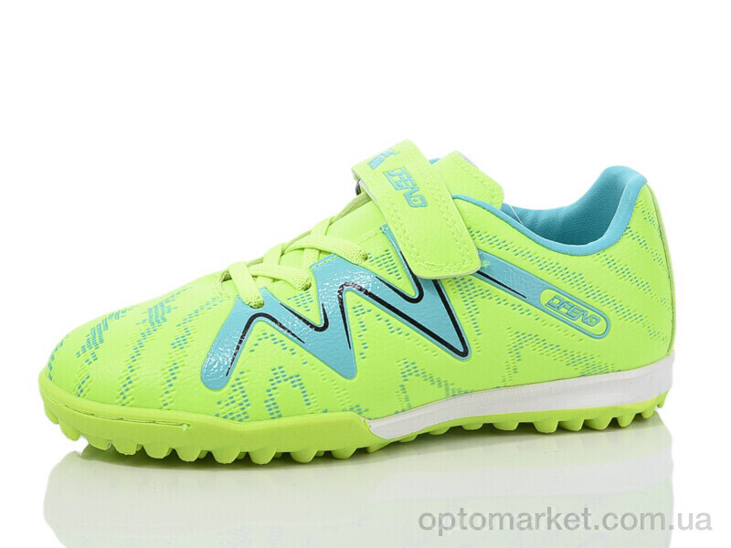 Купить Футбольне взуття дитячі DIDB25650-1 lemon-silver Difeno зелений, фото 1