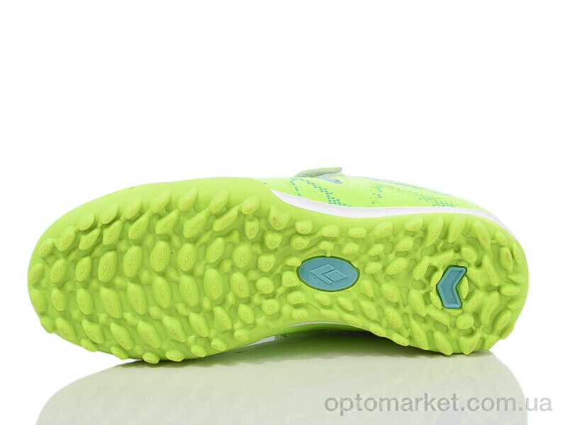 Купить Футбольне взуття дитячі DIDB25650-1 lemon-silver Difeno зелений, фото 2