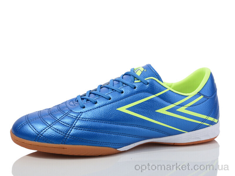 Купить Футбольне взуття чоловічі DIMB25623 royal-lime Difeno синій, фото 1