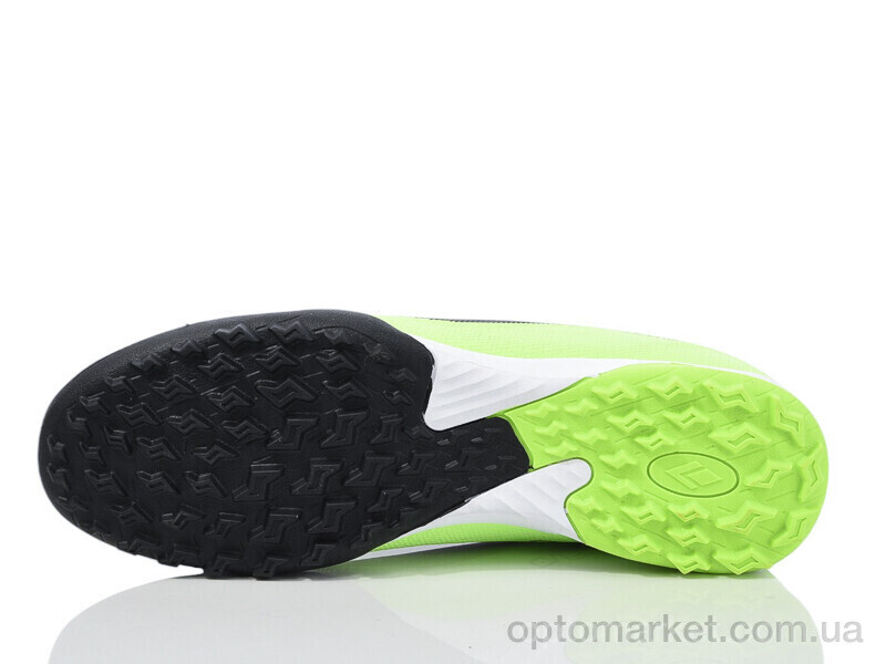 Купить Футбольне взуття чоловічі DIMB25654-1 black-green Difeno чорний, фото 2