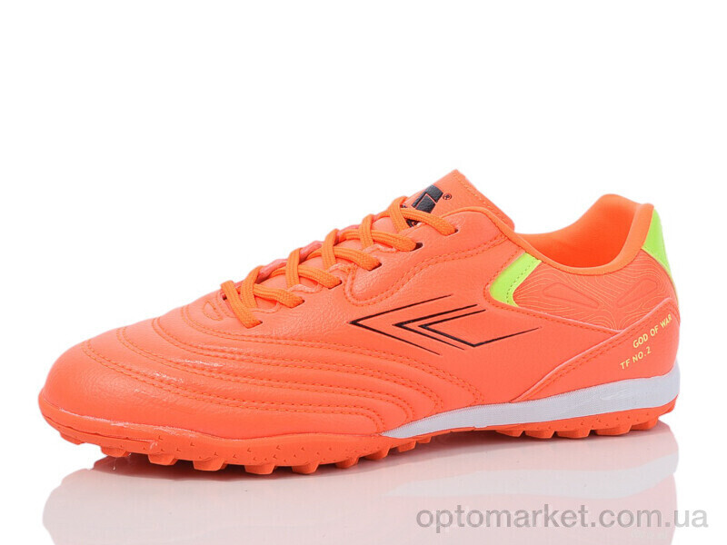 Купить Футбольне взуття дитячі DIWB25596-1 orange-black Difeno помаранчевий, фото 1