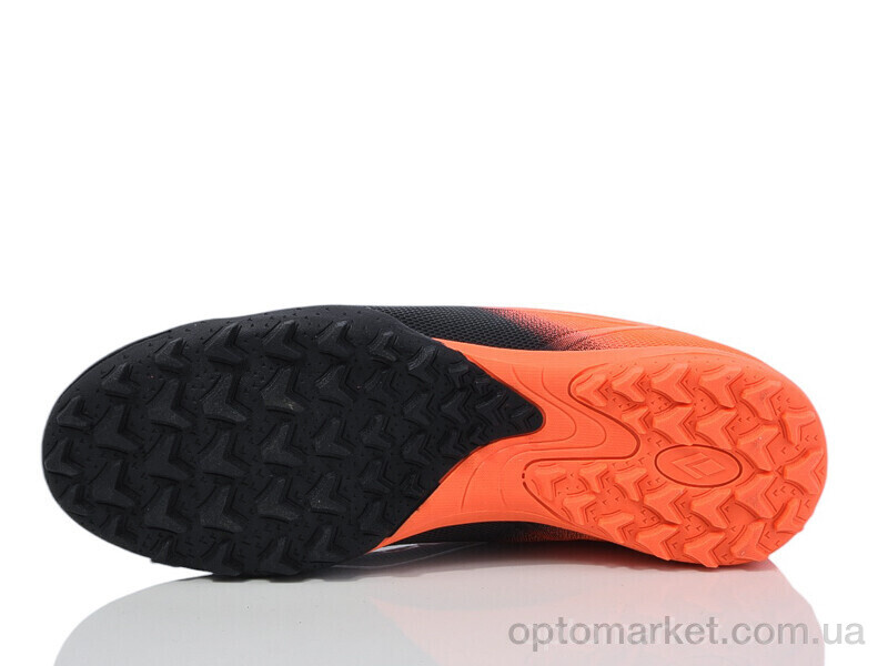 Купить Футбольне взуття дитячі DIWB25615-1 black-orange Difeno чорний, фото 2