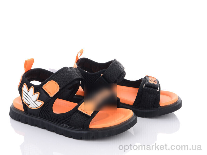Купить Сандалі дитячі DL49(CB17121) black-orange Angel чорний, фото 1