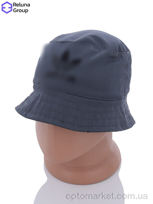 Купить Панама чоловічі DP001-3 grey A.idas сірий, фото 2