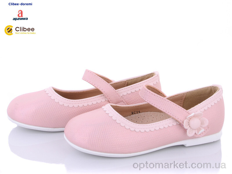Купить Туфлі дитячі DR11 pink Apawwa рожевий, фото 1