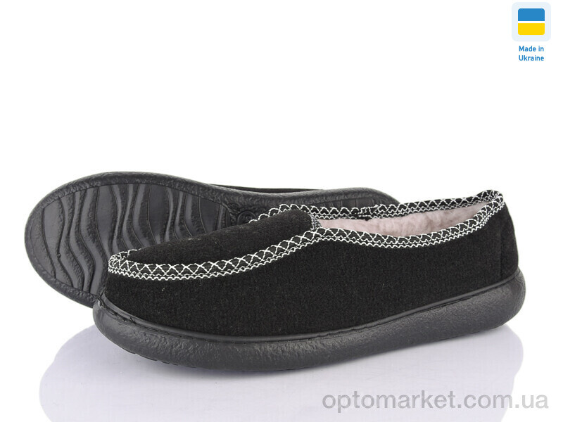 Купить Туфлі чоловічі DS дідусь 01 чорний підошва пінка Alex чорний, фото 1