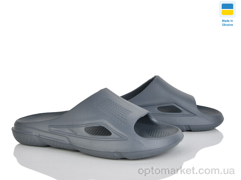 Купить Шльопанці чоловічі DS П43 графіт DS сірий, фото 1