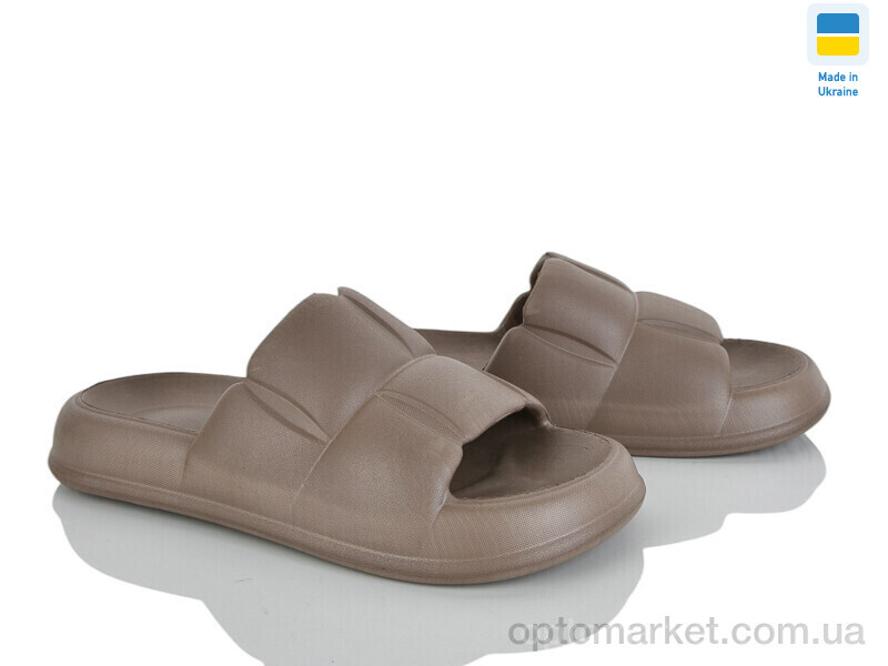 Купить Шльопанці жіночі DS ПЖ48 корич. DS коричневий, фото 1