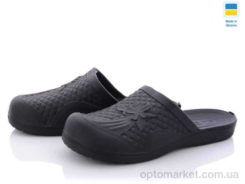 Купить Шльопанці жіночі DS Украина ПЖ35 DS чорний, фото 1