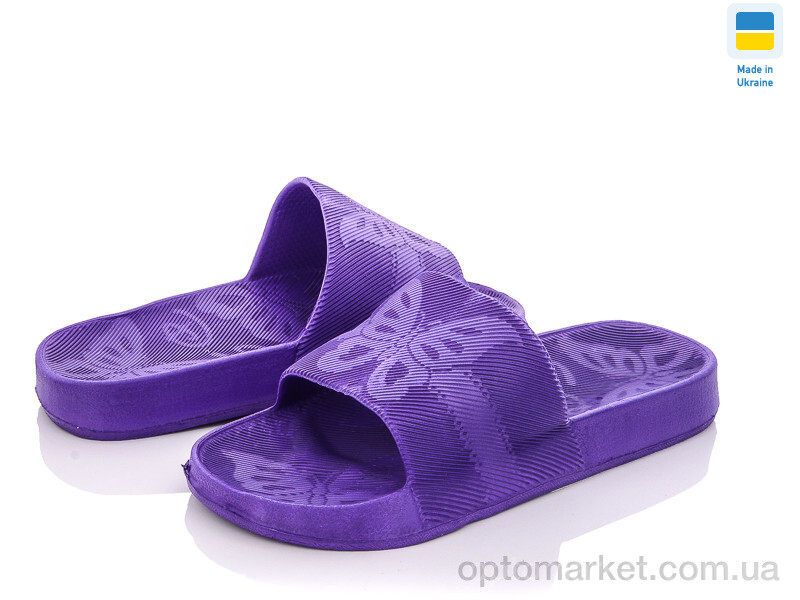 Купить Шльопанці жіночі DS Украина ПЖ39 фиолетовый DS фіолетовий, фото 1