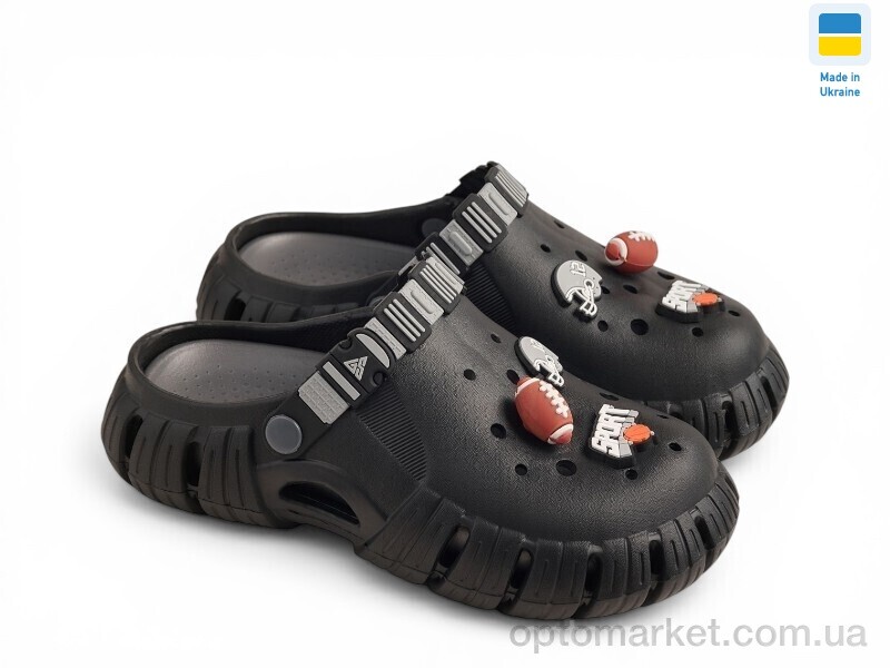 Купить Крокси дитячі DS012 чорний Gipanis чорний, фото 1