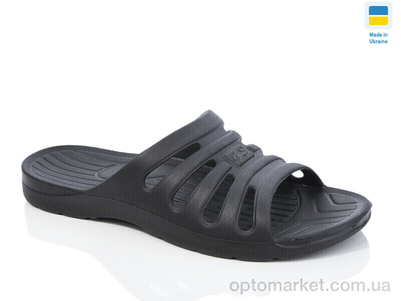 Купить Шльопанці чоловічі DS104 чорний Gipanis чорний, фото 1